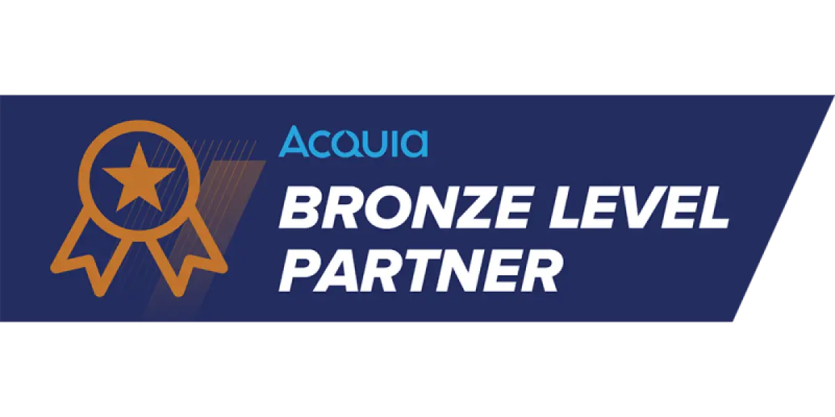 Acquia Bronze Level Partner Badge